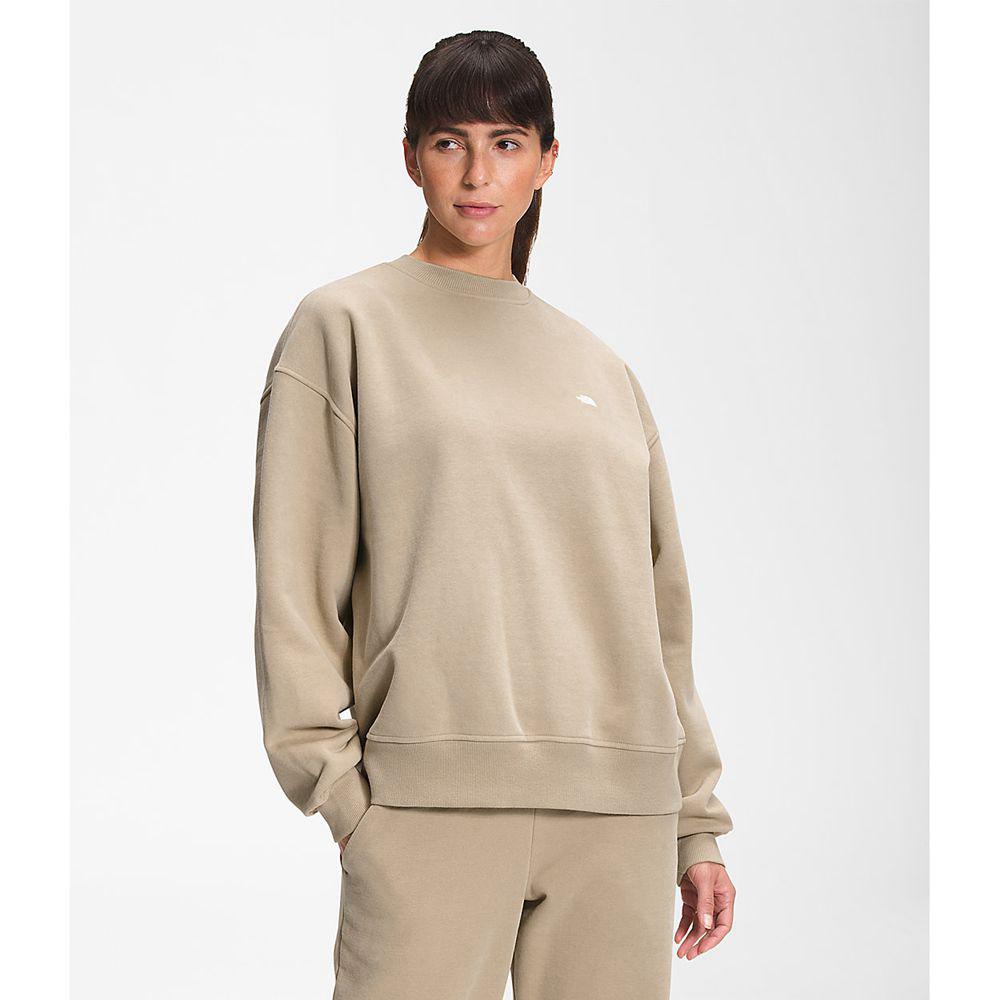 The North Face City Standard Crew Γυναικεια Φούτερ - Χακί (KUYT98451)